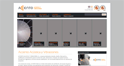 Desktop Screenshot of accentoacustica.es
